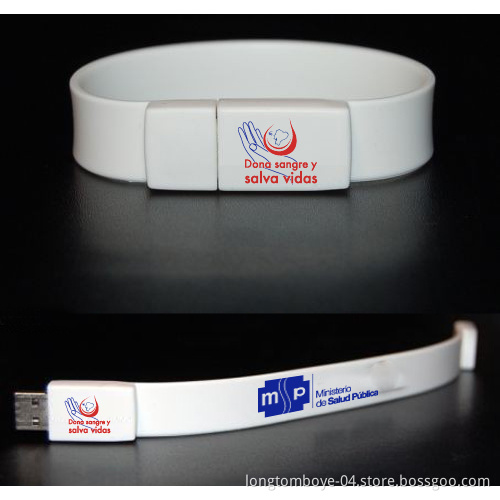 Bracelet USB Flash Drive Logo Welcomed